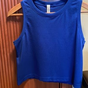 lululemon Breeze by Muscle Crop Tank Top